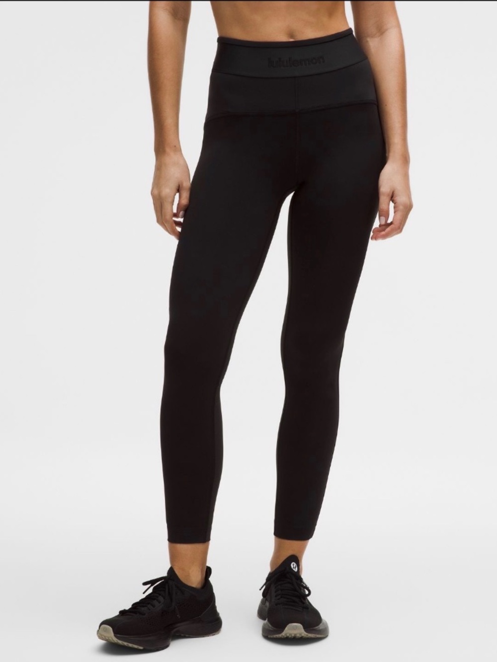 Lululemon License to Train High-Rise Black Legging 25", size 10